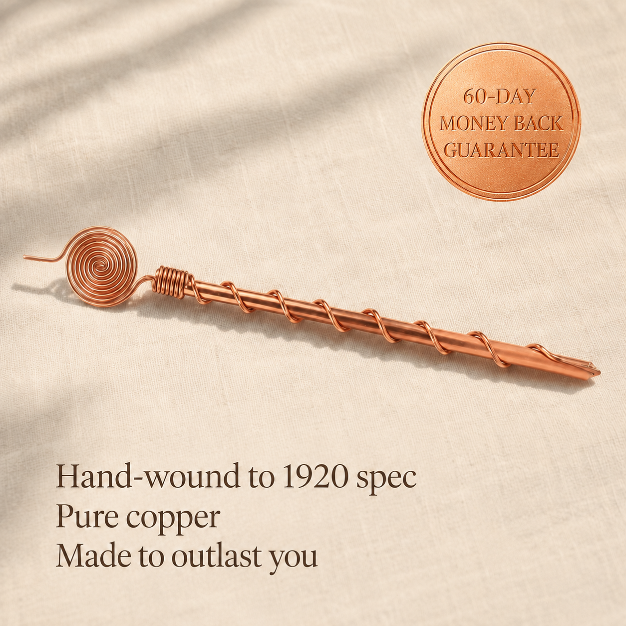 Electro-Culture Pure Copper Antenna