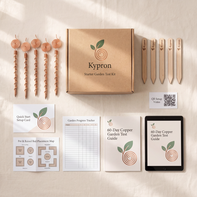 Pure Copper Electro-Culture Garden Kit