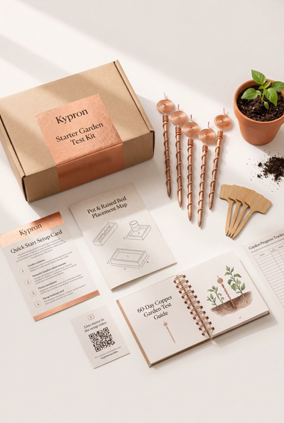 Pure Copper Electro-Culture Garden Kit