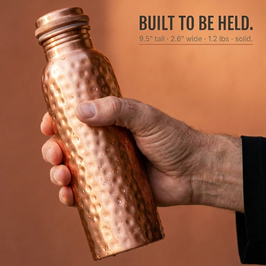 Pure Copper Water Bottle